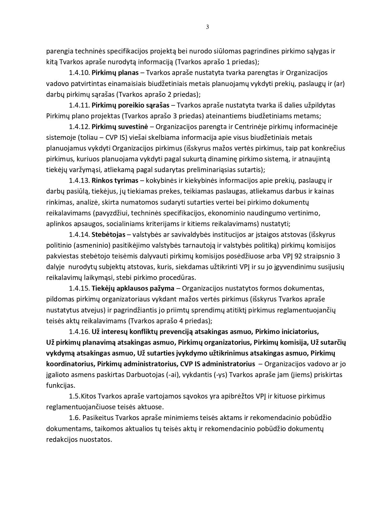 Plungės TVM viešųjų pirkimų organizavimo ir vidaus kontrolės tvarkos aprašas_page-0003