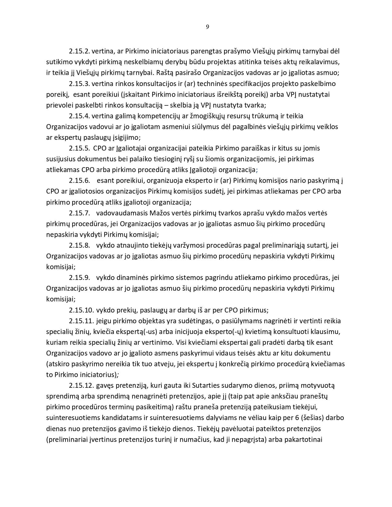 Plungės TVM viešųjų pirkimų organizavimo ir vidaus kontrolės tvarkos aprašas_page-0009