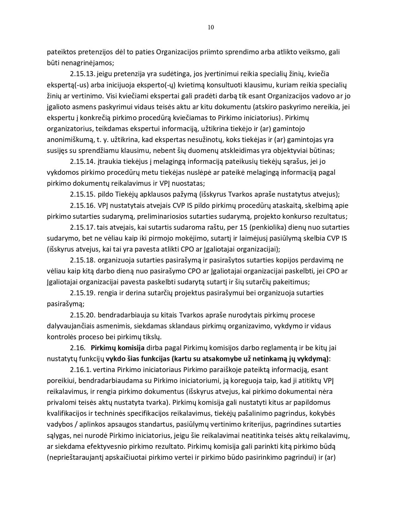 Plungės TVM viešųjų pirkimų organizavimo ir vidaus kontrolės tvarkos aprašas_page-0010