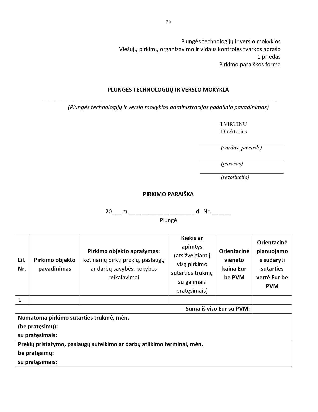 Plungės TVM viešųjų pirkimų organizavimo ir vidaus kontrolės tvarkos aprašas_page-0025